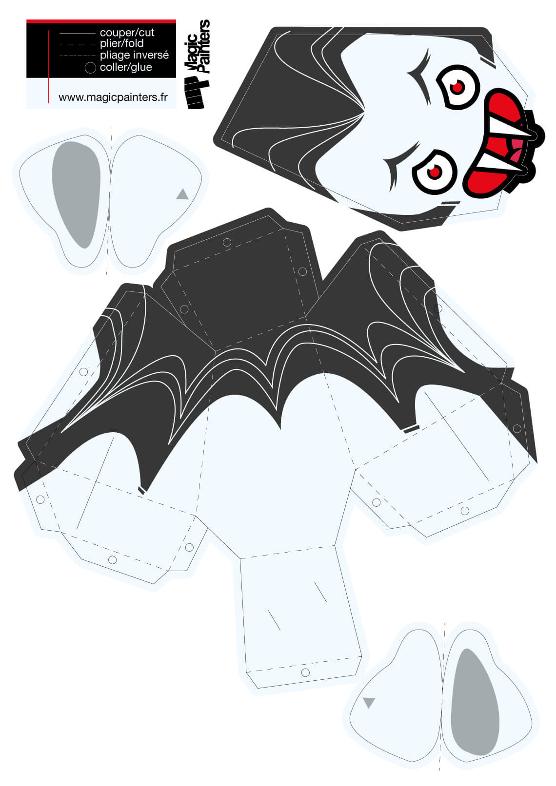 Papertoy Dracula